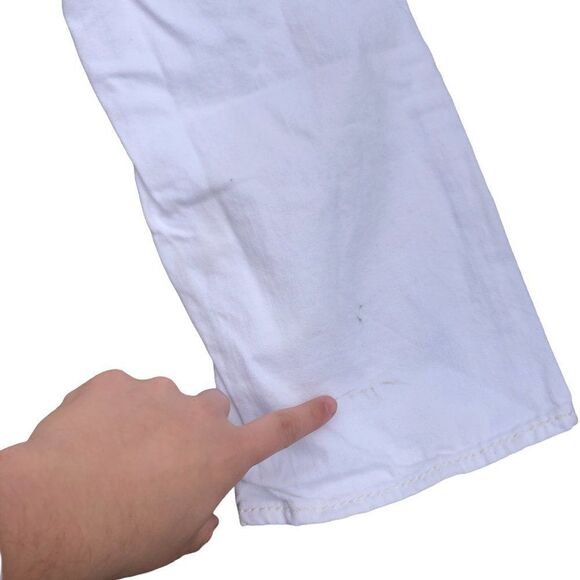 True Religion Jeans Size 30 BILLY GIANT BIG T White - Picture 11 of 12